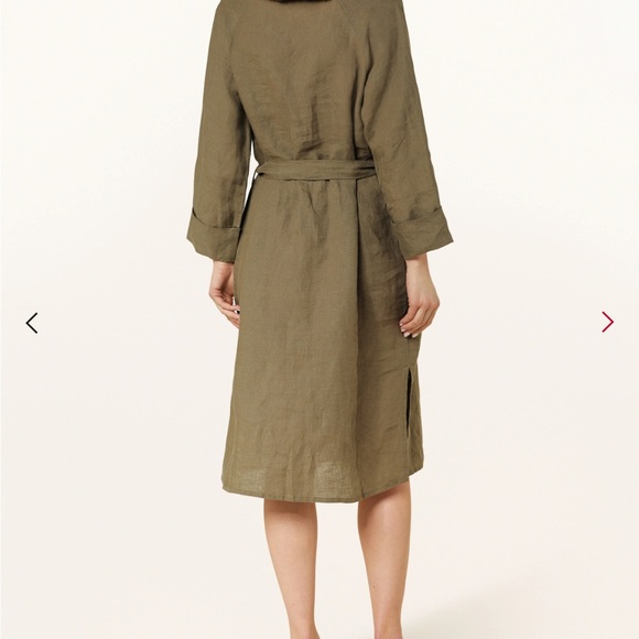 Princess goes Hollywood pure linen shirt dress - Picture 3 of 9